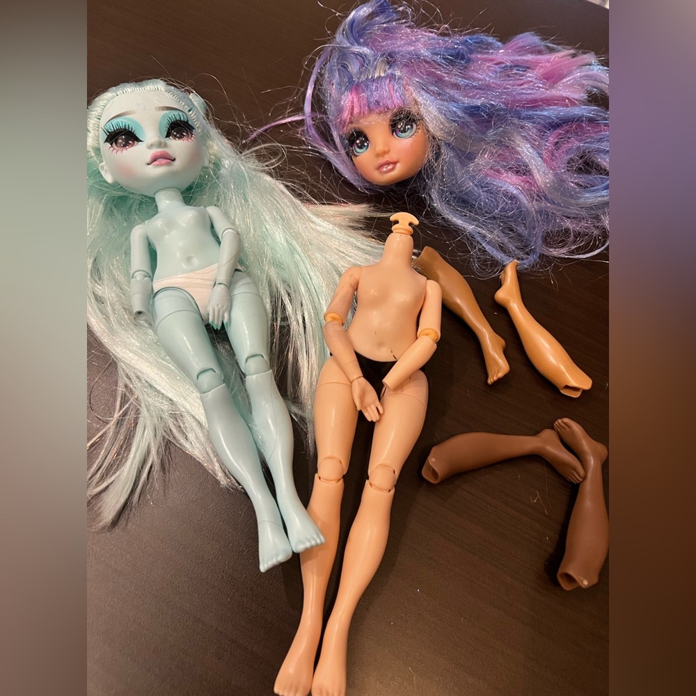 Rainbow High Doll Parts (Incomplete Dolls)